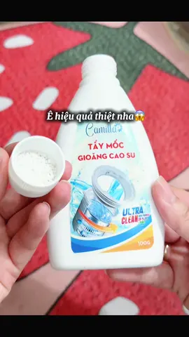 Gioăng cao su máy giặt nhà đang bị mốc thì mua ngay chai này nha, hiệu quả thật sự#taymoccaosu #taymoc #maygiat #taymocgioangcaosucamila #taymocdanang 
