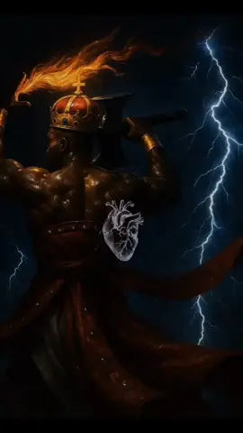 MFF Shango ❤️👑📿⚡️⚡️🔥🔥#shango #shangoorisha #yorubatiktok #santeriacubana #pyf 