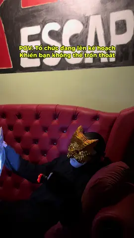 Tổ chức gì zậy trời, mấy bà chơi thử chưa nè  #escaperoom #escaperoomsaigon #realescape #fyp 