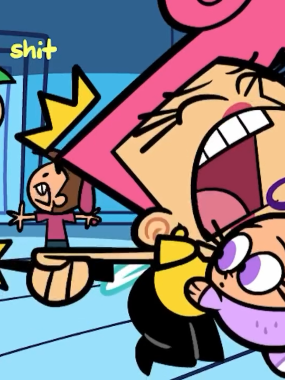 Cosmo! Don't Say 💩! credit: horsma #animation #thefairlyoddparents  #wanda #timmy #voiceover 