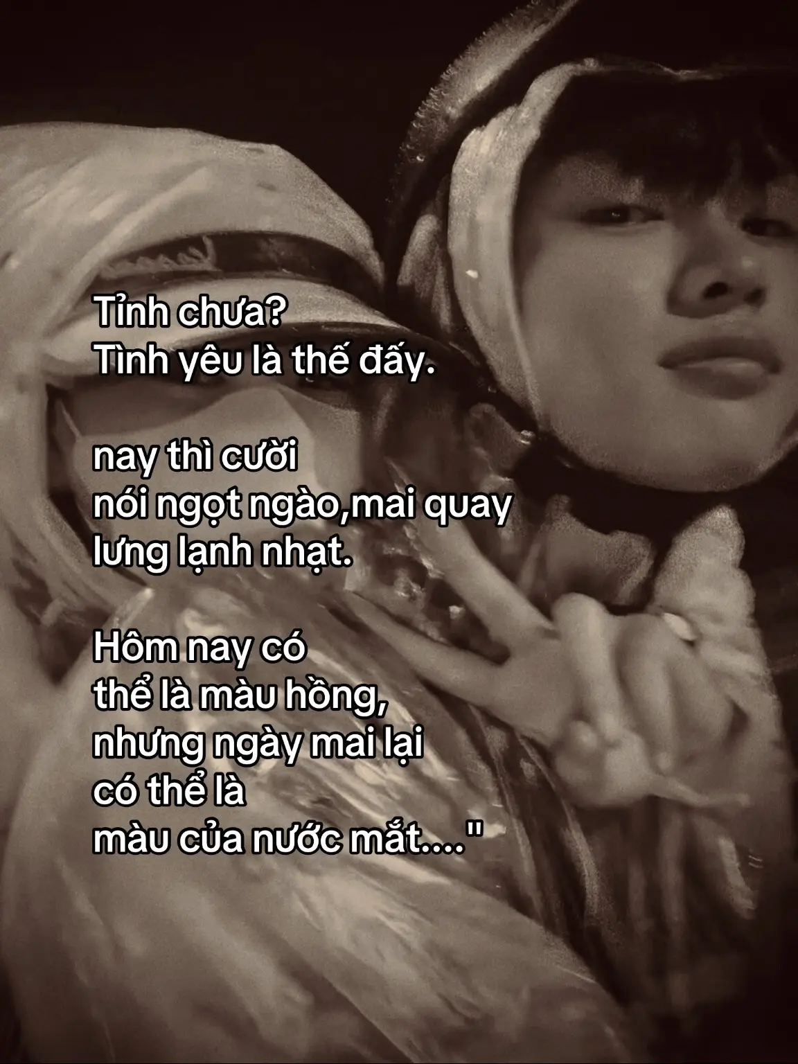 Tỉnh hết chưa....