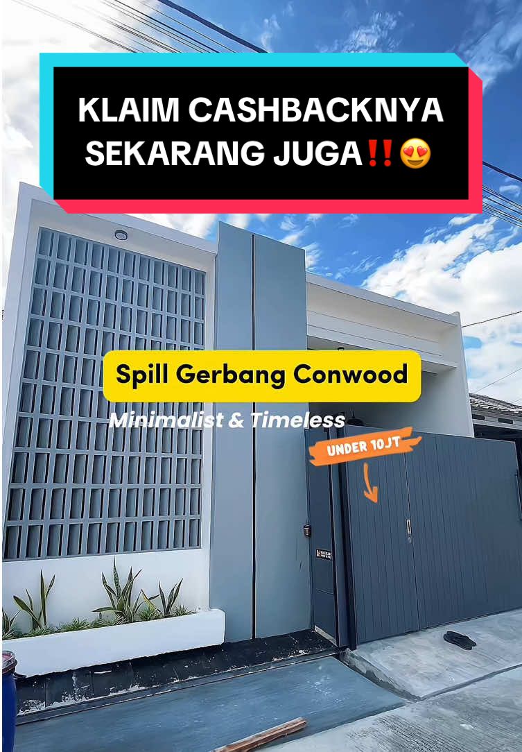 ⚠️BACA CAPTION SAMPAI AKHIR⚠️ Buat kalian yang ada di daerah Cikarang atau Jabodetabek mau bikin pagar/gerbang, bisa request model dan bahan, mau yang standart/premium bisa banget ya dan bakal dapet Cashback 2% - 2,5% dari aku. Sekali lagi dari aku yaaa✨ Tapi ada syaratnya dan wajib dilakukan: 1. Follow instagram meifitakn___ dan karyamandiri_steel  2. Follow tiktok meifitakn___ dan karya_mandiri_steel  3. Order bisa langsung DM ke bengkelnya bisa ke tiktok/instagram/WA 082123454172 atas rekomendasi meifitakn___ 4. Setelah order dan pengerjaan selesai, foto gerbang dan nota nya 5. Kirim ke aku untuk klaim Cashbacknya dan cantumkan nama tiktok/instagram kalian🤩 Buruan order sebelum waiting list panjang‼️ Tahun baru gerbang baru gaksih😍 #inspirasirumahminimalis #rumahsubsidi #rumahrosterminimalis #rumahminimalis #rumahsubsidicikarang @KARYA MANDIRI 