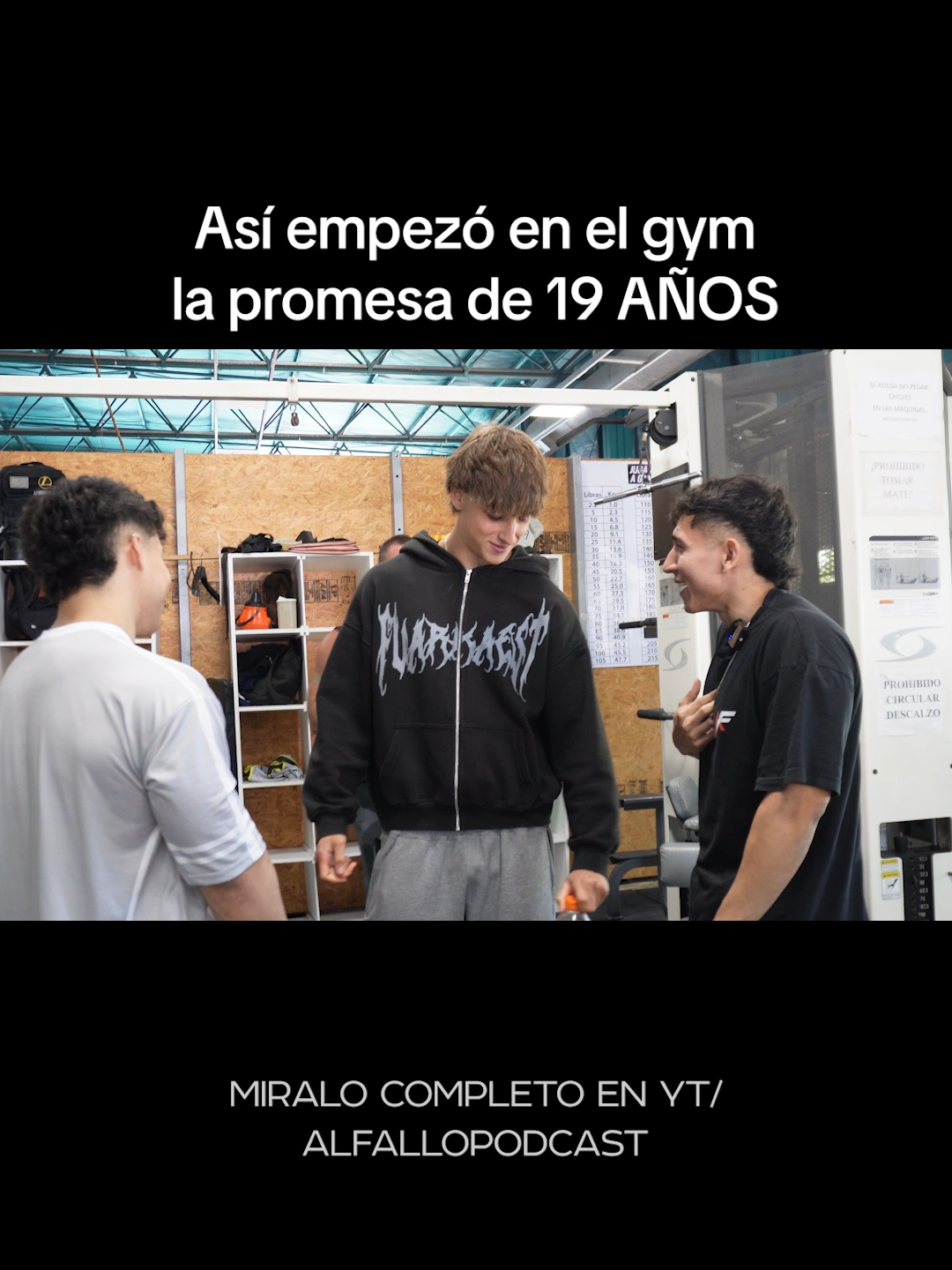 Así empezó en el gym la promesa de 19 AÑOS #gimnasio #entrenamiento #musculo #pesas #Fitness #gymbro