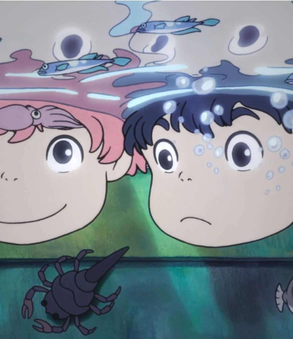 me and him #ponyoedit #studioghibli #ponyo #sosuke #animeedit 