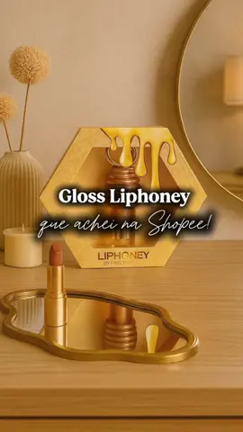 Gloss liphoney da Franciny Seu Novo Companheiro Inseparável, Gloss Mel.. LINK NOS COMENTÁRIOS 👇 #gloss #franciny #batom #glosslip #glossliphoney