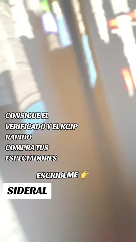 MANO ESCRIBEME Y TE AYUDO PARA EL VERIFICADO #sideral #kickperu #PERU #bebaarmy 