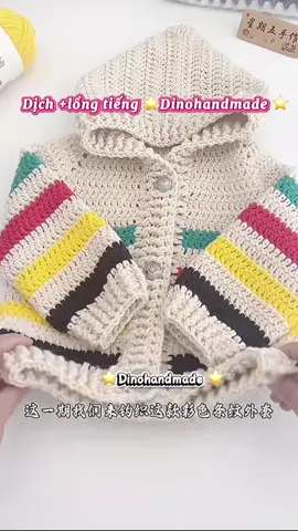 Áo len xinh ạ, nguồn douyin #dino_handmade #crochet #moclen #handmade #suutam 