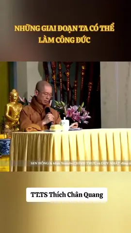 NHỮNG GIAI ĐOẠN TA CÓ THỂ LÀM CÔNG ĐỨC!