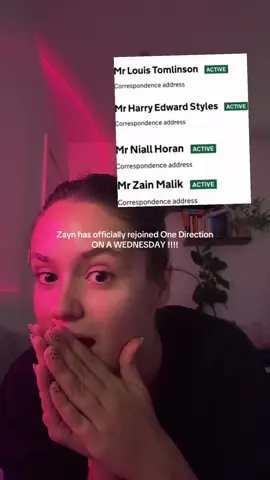 oh we’re so back #zaynmalik #onedirection 