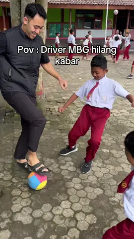 Driver juga butuh olahraga 😁#mbg #makanbergizigratis #dapurmbg #sppg 
