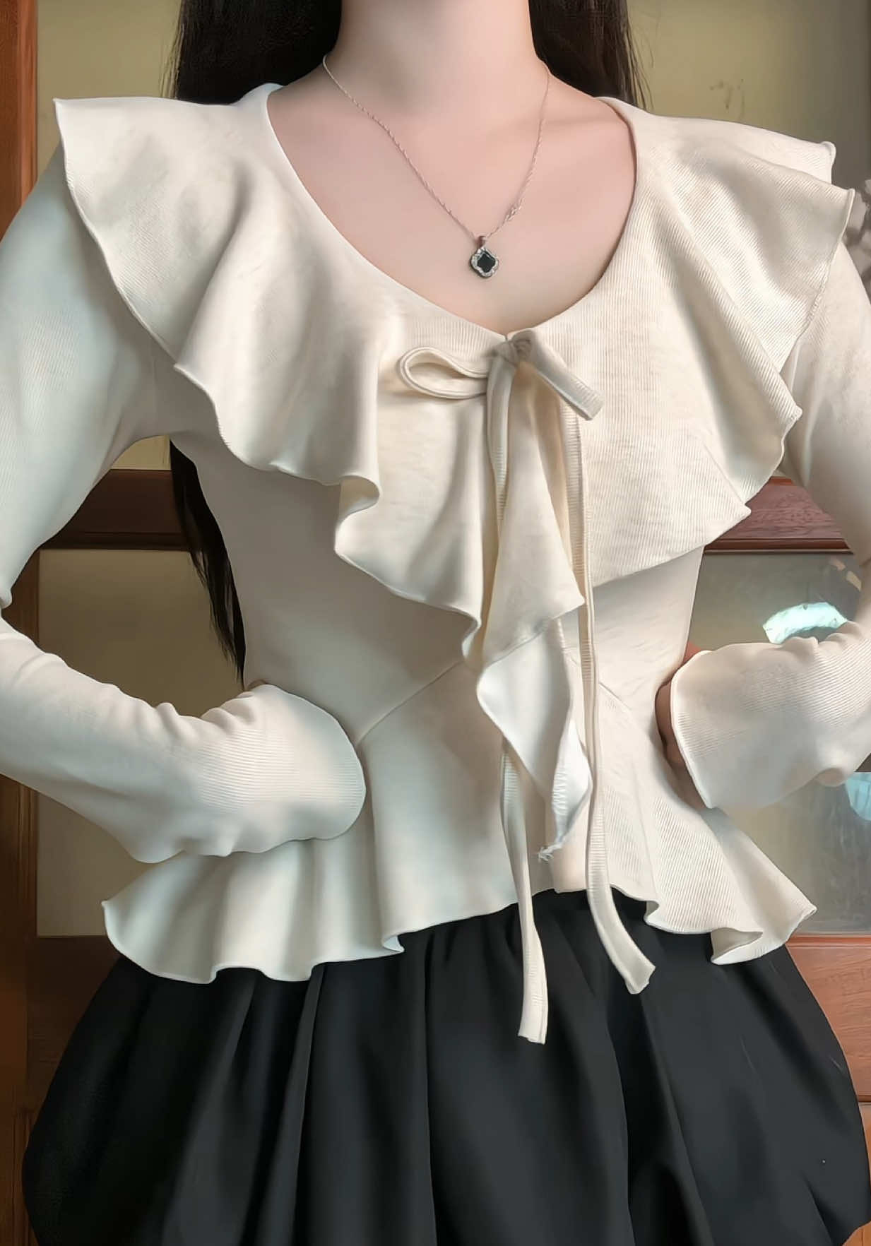 Áo điệu mà sang sang quá,chất dày mà thoải mái lắm nha👍👍👍#aokieu #aoxinh #aohottrend #xuhuong #viral 