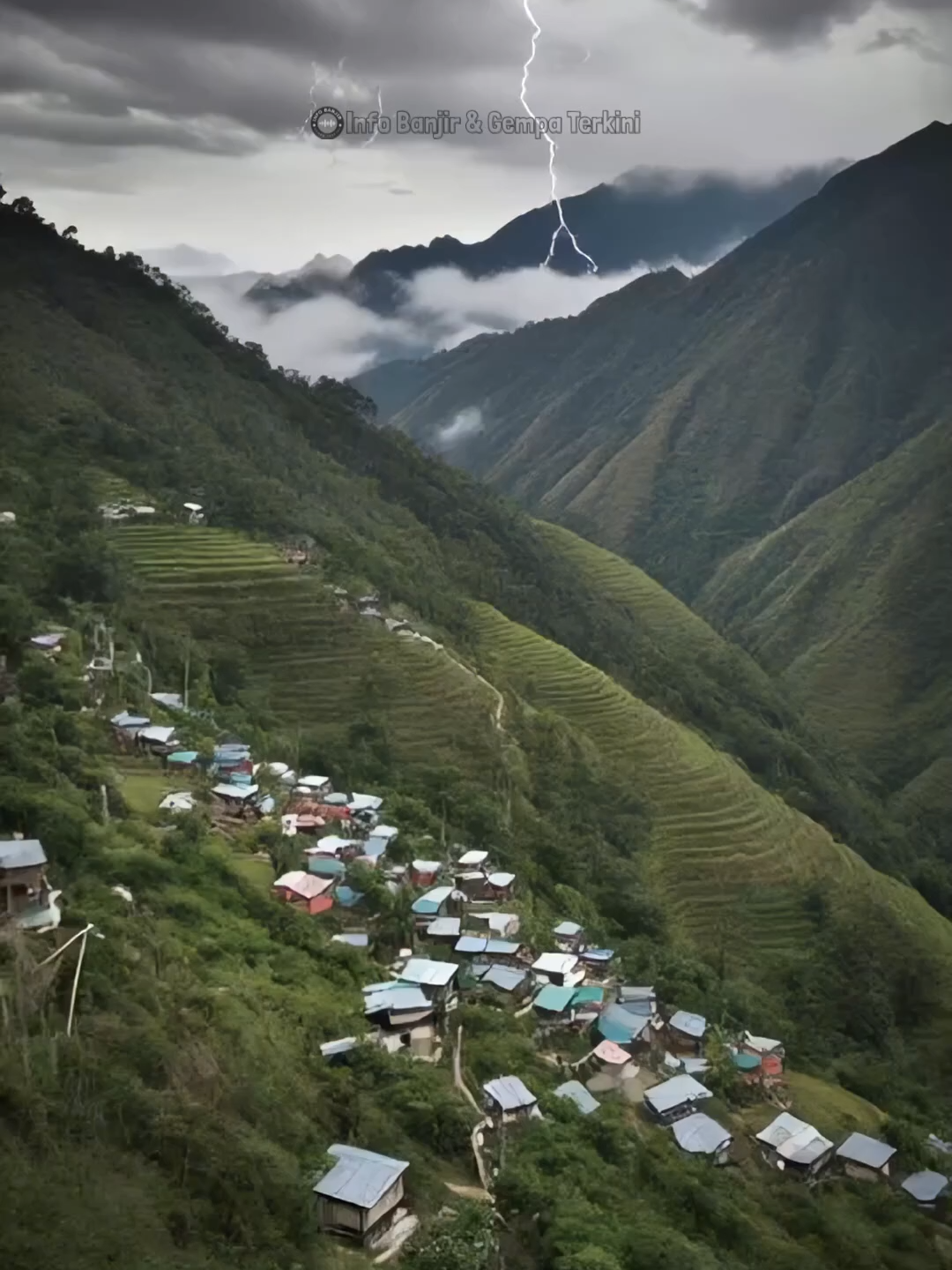 Longsor Besar Disusul Banjir Bandang! Rumah Warga Hancur Total #viral #shorts-3