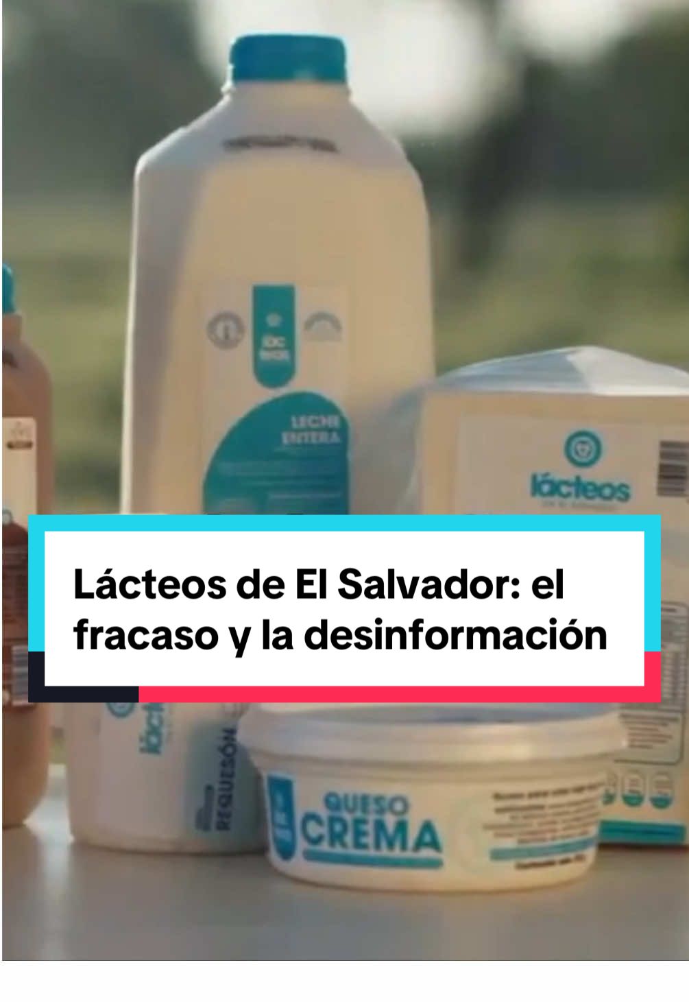 🤔¿Qué pasó con Lácteos de El Salvador? 🔵La marca fue lanzada por el Gobierno de Bukele en febrero de 2025, pero fue retirada seis meses después. 🔵Aunque se presentó como parte de un 