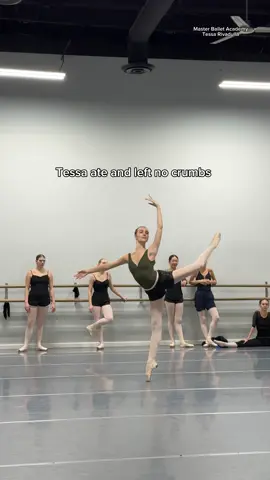 She ate & left no crumbs ✨ #ballet #ballerina #dance #dancer #balletcore 