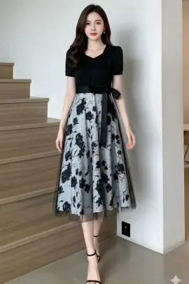 #เดรส #เดรสออกงาน #ชุดเดรส #เดรสลูกคุณหนู #เดรสดํา 