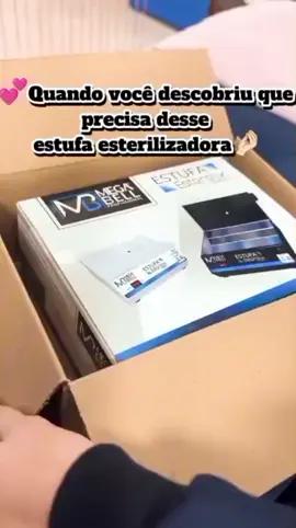 🔥 Estufa Mega Bell – Esterilização segura e rápida para alicates e instrumentos de manicure e pedicure! Garanta já a sua por apenas R$124,85 💅 #Beleza #Profissional #manicure 