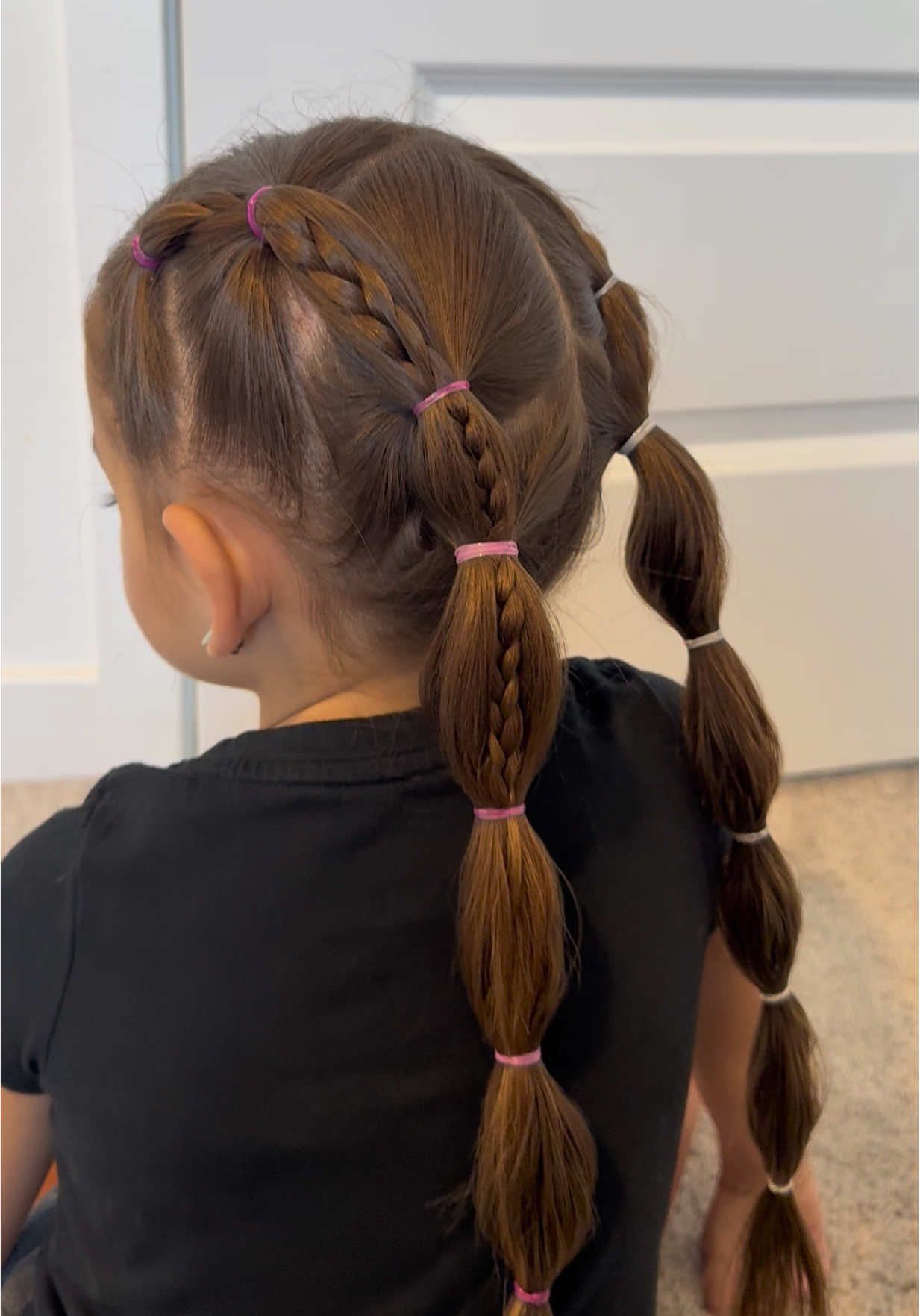 first time adding the braid to this style but I LOVE 🥹🤩 #hairtutorial #hairstyles #hairtok #grwm #hairforschool 