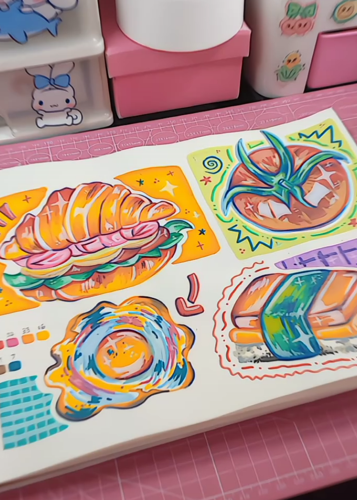 #art #artist #fyp #acrylicmarker 