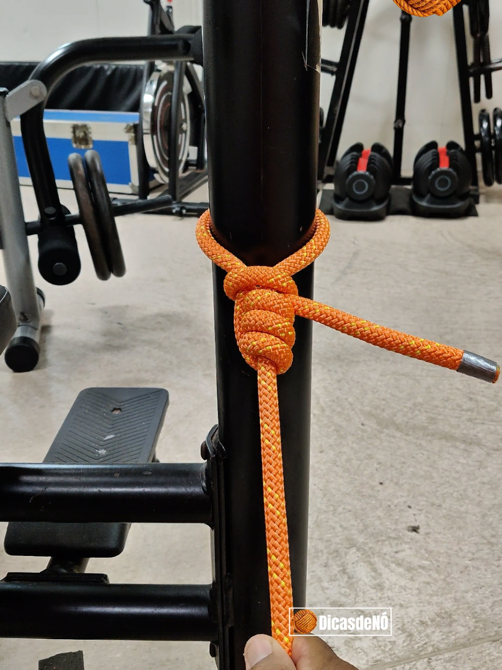 Nó genial  #dica #nó #laisdeguia #knot #corda 