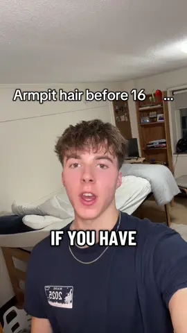 Early armpit hair means you’re cooked? 😳 #height #heightproblems #grow #foryou #trending 