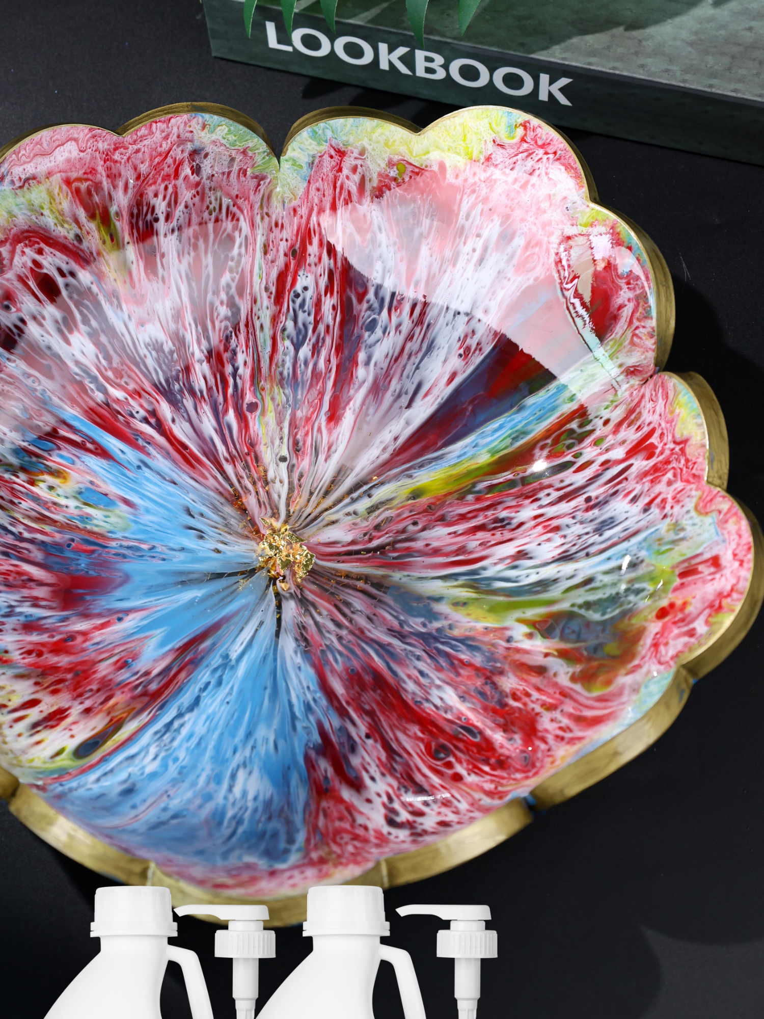 HeyClear 1-Gallon Epoxy Resin Kit: This dreamy flower-shaped tray was created with HeyClear Epoxy Resin — crystal clear, bubble-free, and beautifully glossy ✨ Mix your colors, pour freely, and let every “bloom” become a one-of-a-kind masterpiece. 🛒 Click the link in bio to get your HeyClear Epoxy Resin Kit and start your creative journey today! #HeyClear #EpoxyResin #ResinArt #ResinTray #FluidArt #DIYArt #HandmadeCrafts #EpoxyArt #ResinPour