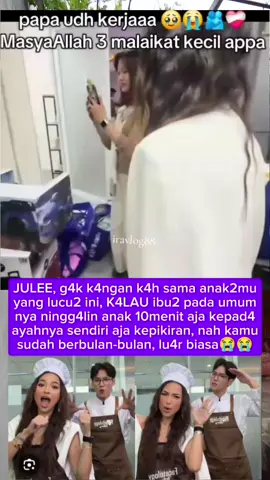 JULEE GK kangen kah sama anak2 mu yg lucu2 ini 🥹 #jule #daehoon #mamari 