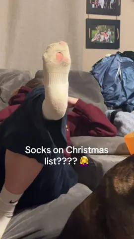 #wtf #holes #socks #alliwantforchristmas who keeps a sock like this??? Just my kid??? 