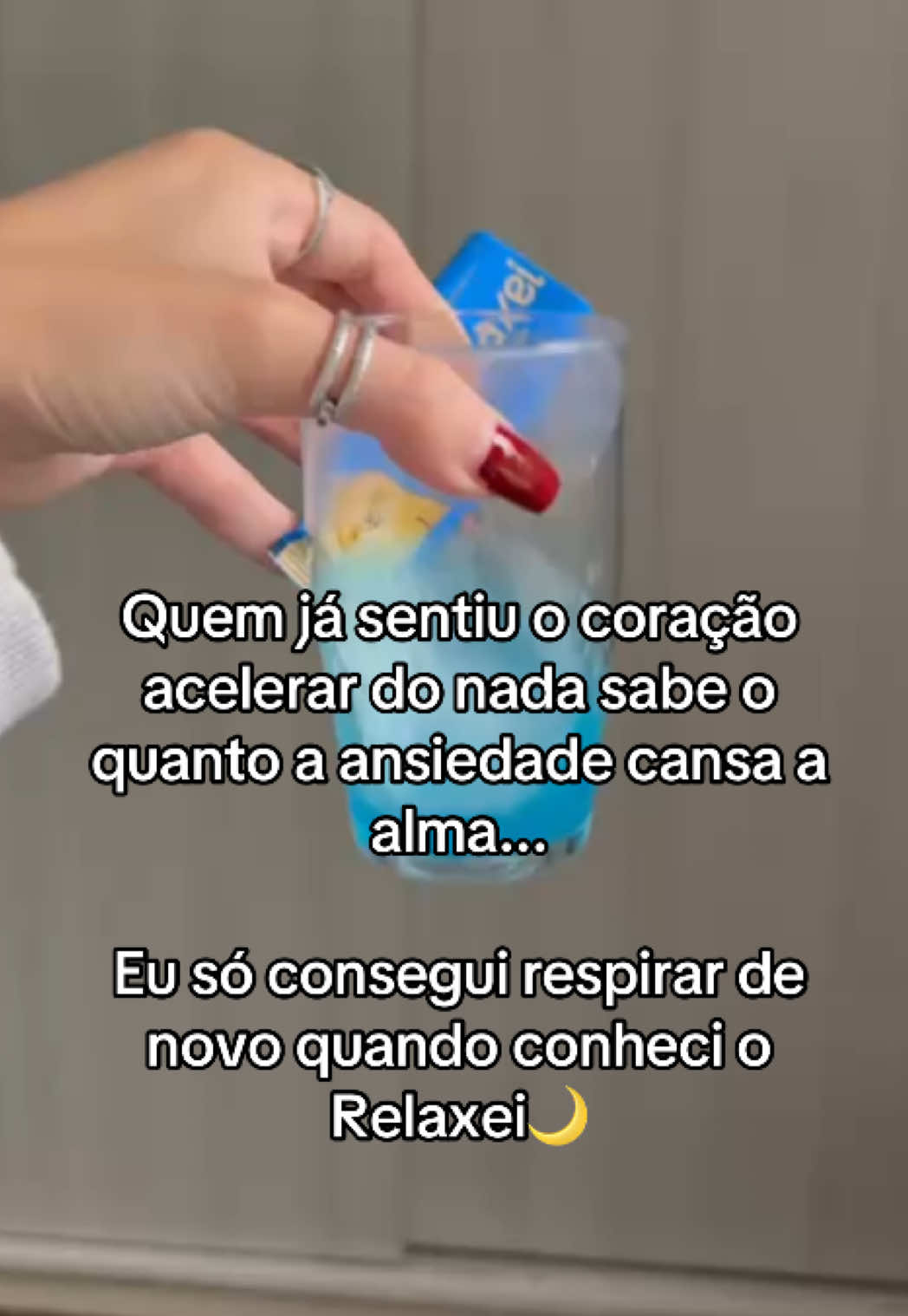 Às vezes, o corpo só pede calma. 💆‍♀️ #ansiedade #autocuidado #bemestar 