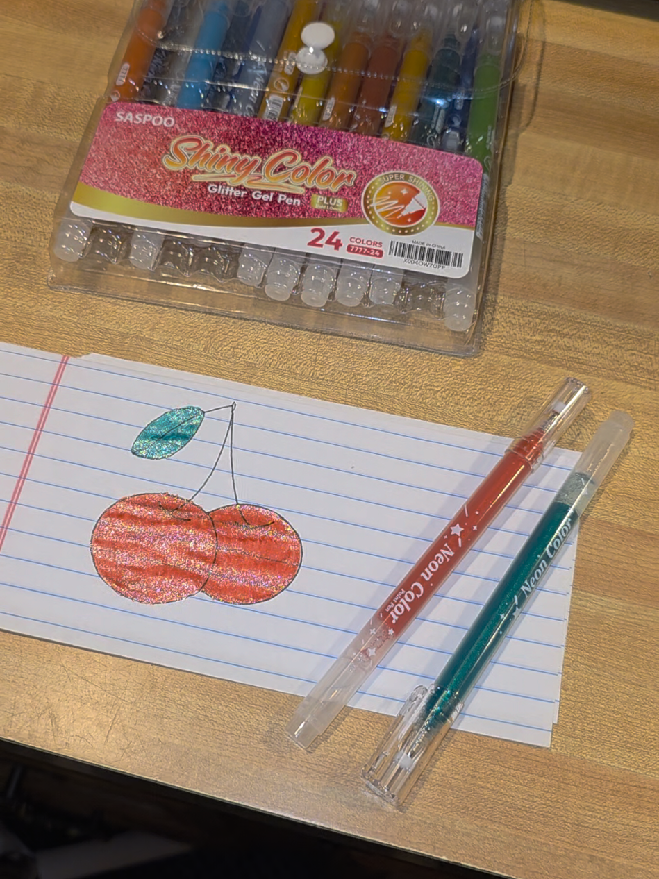 #glittergelpens #gelpens #coloring #relaxing #StressRelief 