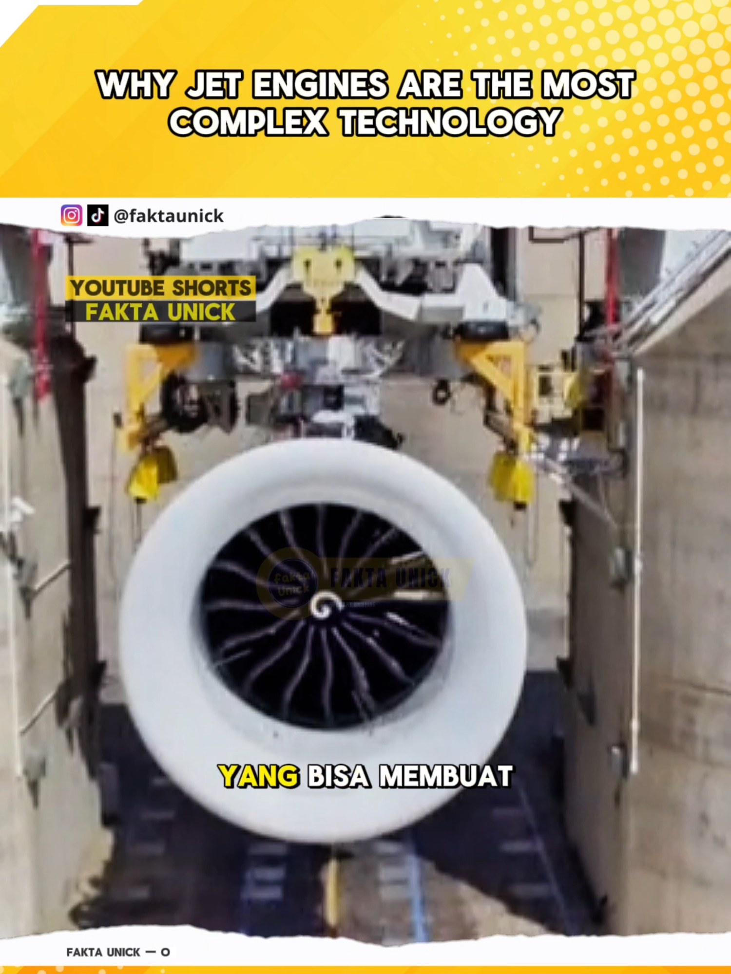 Kenapa Mesin Jet Hanya Bisa Dibuat Oleh Beberapa Negara?. Official mirror by Fakta Unick — full archives on YouTube. ㅤ Fakta militer & teknologi setiap hari. #FaktaUnick #Aviasi #AviationFacts #Pesawat #MesinJetPesawat #boeing #AirbusVsBoeing