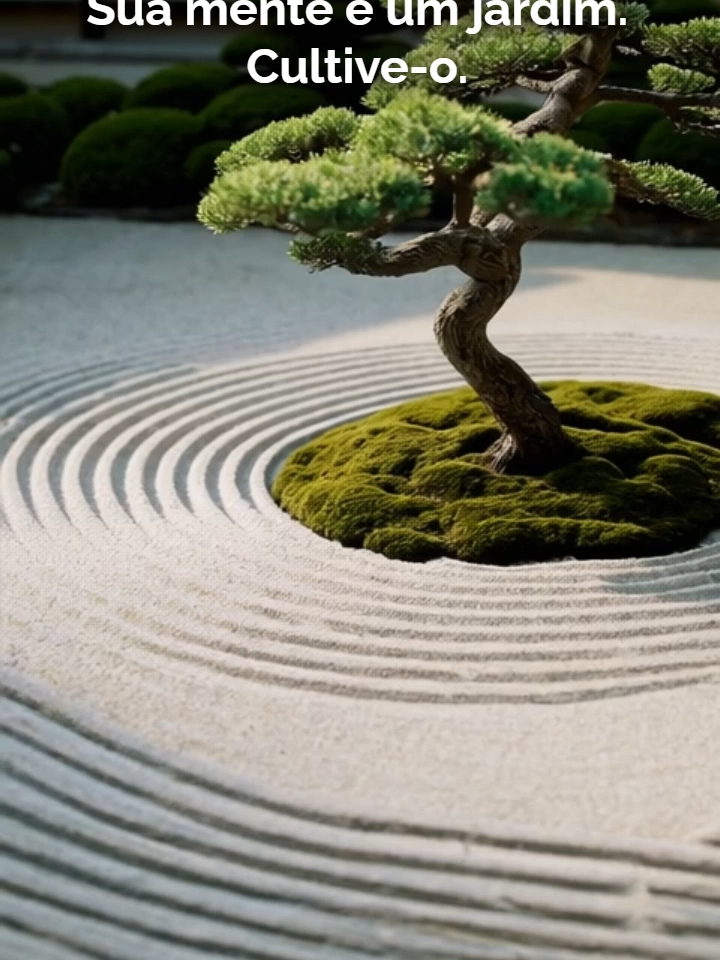 O JARDIM INTERIOR **O Santuário da Mente.** 🧘 O mundo exterior é turbulento, mas o seu jardim interior é seu. O estoicismo nos dá as ferramentas para mantê-lo em ordem. Não deixe que o caos externo invada seu espaço mais sagrado. Cultive a virtude, podando os vícios e removendo os julgamentos desnecessários. Encontre sua paz na ordem que você cria dentro de si. **Se você gostou desta metáfora, compartilhe este Reel e siga para mais sabedoria estóica diária!** **Como está o seu jardim hoje?** #ReelEstoico #JardimInterior #MenteSã #Autocontrole #PazInterior #Estoicismo #VirtusLux #Filosofia #Meditação #Sabedoria #Inspiração #VidaEstóica #Foco #Disciplina #Ordem