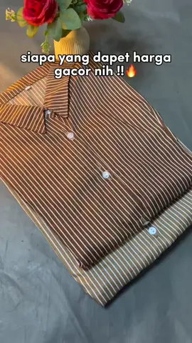 gaskeun ah, mumpung harga gacor niih !!🥰 #kemeja #kemejawanita #kemejamurah #kemejawispie #kemejaoversize 