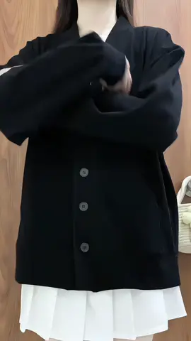 Áo Khoác Cadigan Unisex chất nỉ tăm dày dặn #aokhoacnu #aocardigan #xuhuong #thoitrangnu 