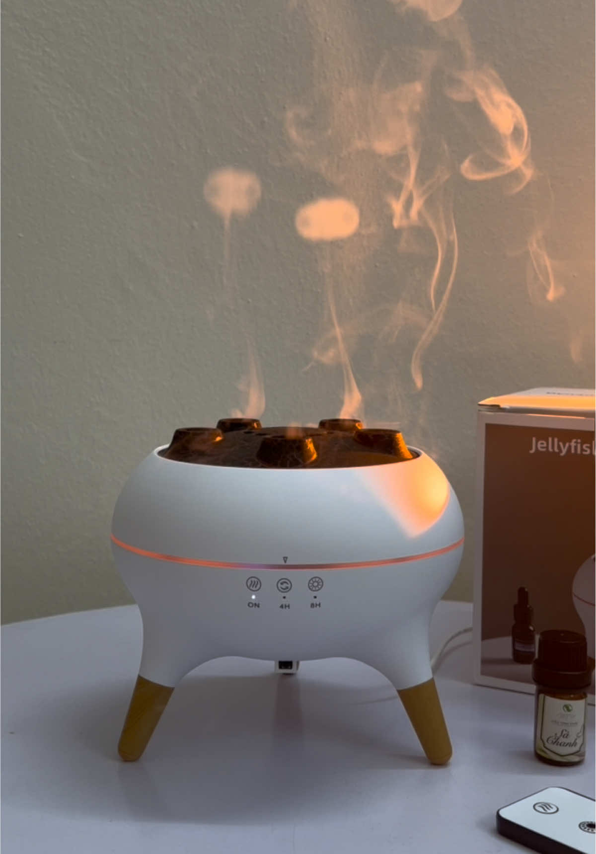 Vừa xông tinh dầu vừa là món đồ decor ấn tượng #mayxongtinhdau #mayphunsuong #ngamyjsc #decor 