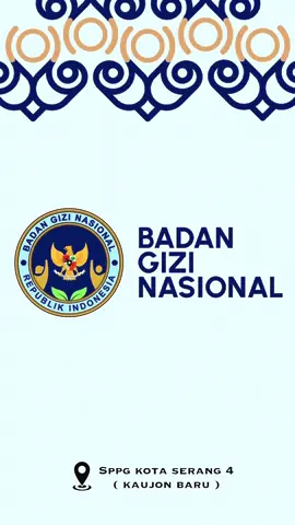 Setiap langkah kecil kami semoga membawa dampak besar ✨🙏🏻 Melalui program makan bergizi gratis .kami siap melayani gizi untuk anak-anak negri ini bagi yang menbutuhkan👶🏻🔥 #sppg #badangizinasional #mgb #serang #kaujon 