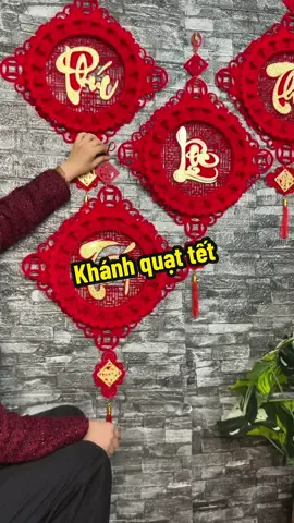 Khánh quạt treo tết #trinhlunglinh3 #khanhquatnhung 