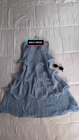 sweet looks, strong energy>>> #wavydress #layereddress #longdress #fyppppppppppppppppppppppp #foryoupage 