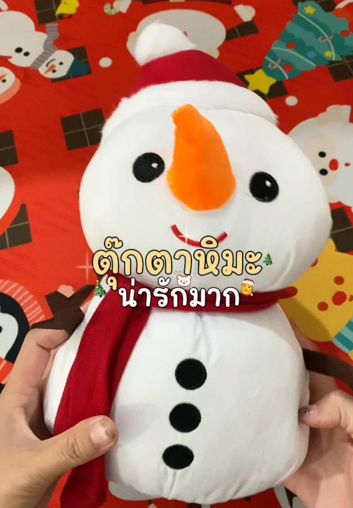 น่ารักมากบอกเลย #ตุ๊กตามือ #ตุ๊กตาหิมะ #ตุ๊กตาคริสต์มาส #สโนว์แมน #ตุ๊กตาน่ารัก  พิกัด👉🏻@น้องภูผา 