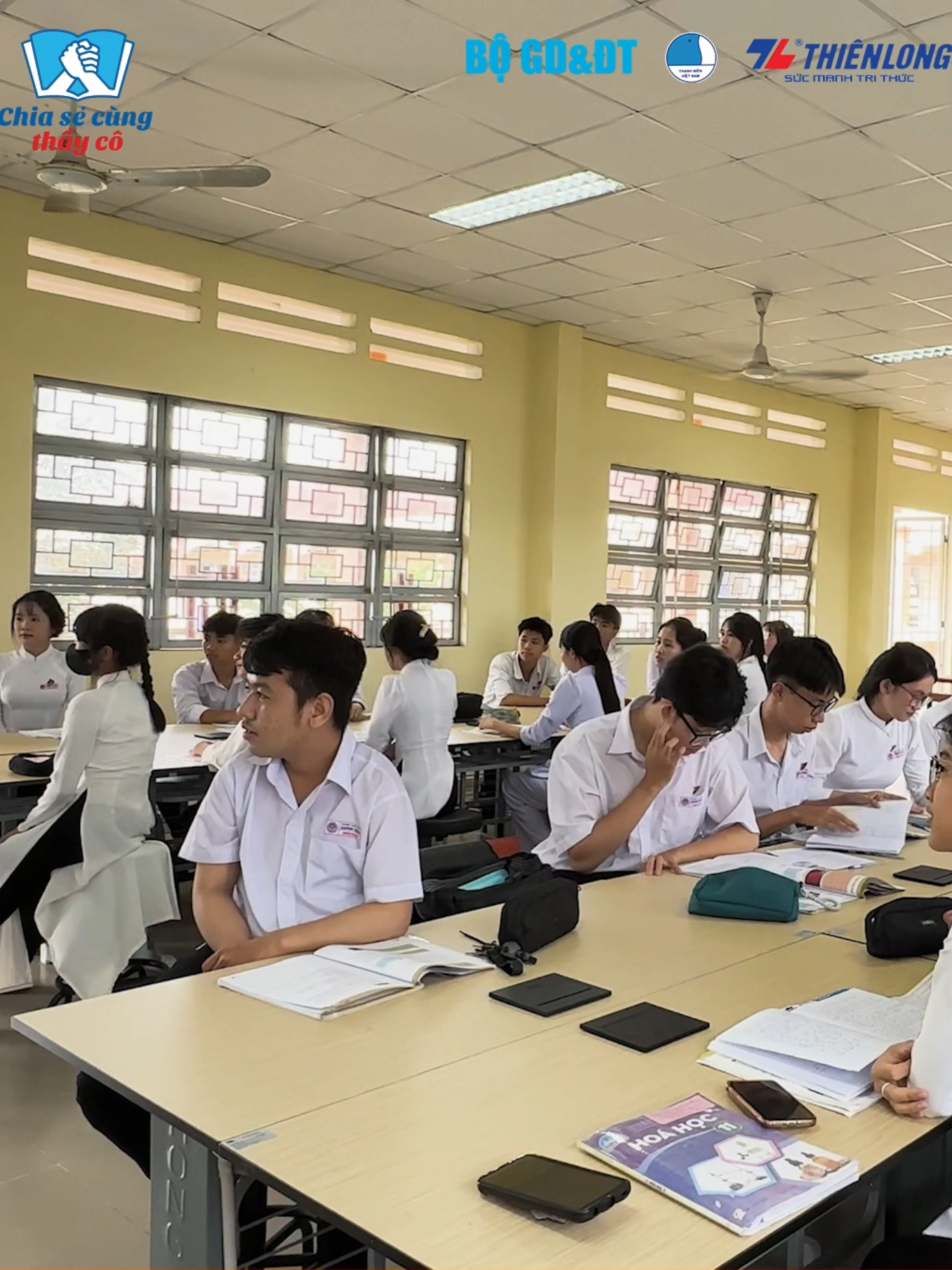 Kỉ niệm Thầy Phước & các bạn học sinh tại trường THCS&THPT Khánh Hưng (Tây Ninh) #trianthayco #hoilhtnvietnam #chiasecungthayco2025 #ProundVietNam