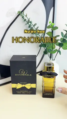 Mùi sang và cực nữ tính #honorable #nuochoasellion #nuochoanu 