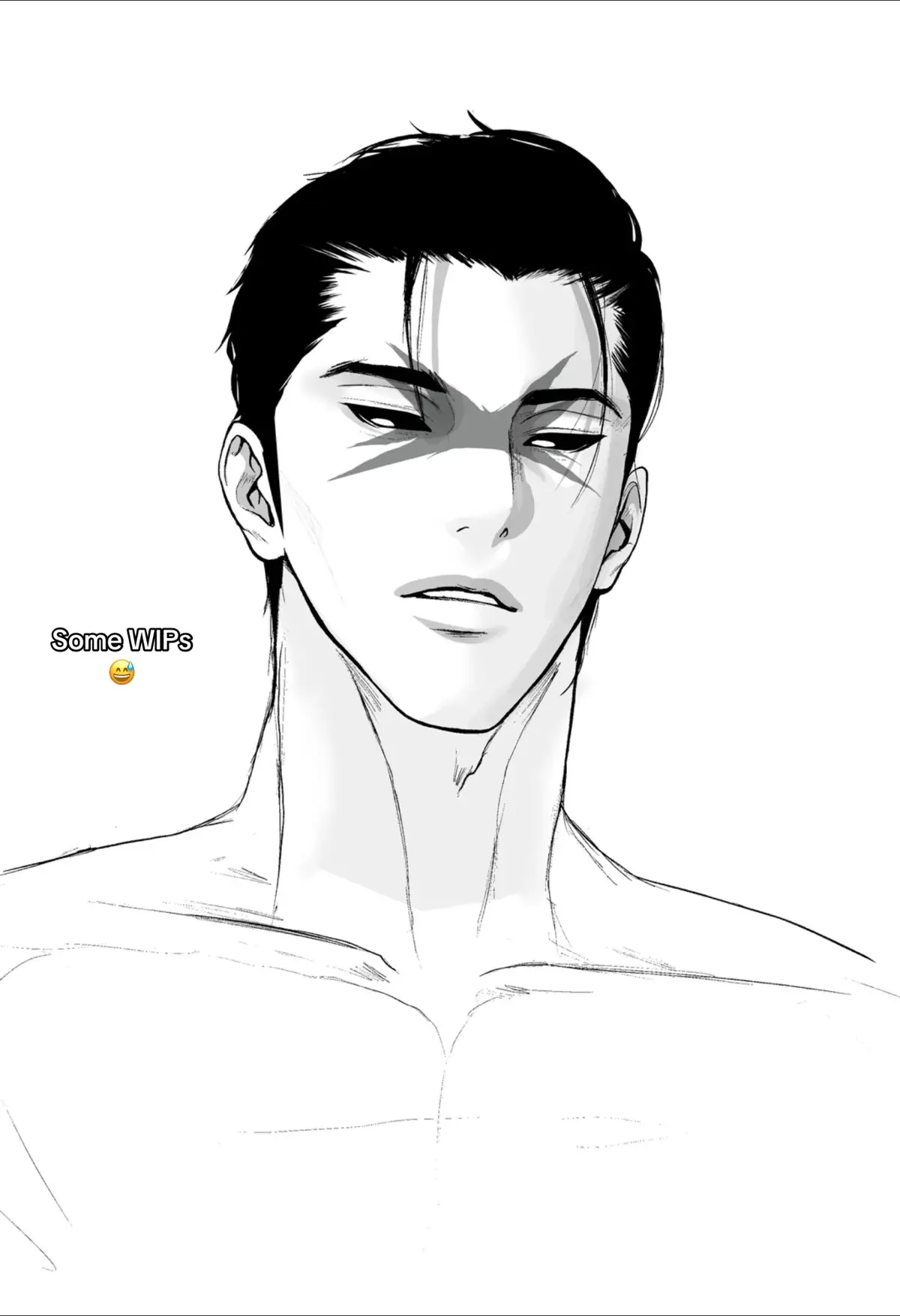 there’s way more on the works but these my newest sketches 😅  #lookism #parkjonggun #gookim #lookismmanhwa #lookismwebtoon 