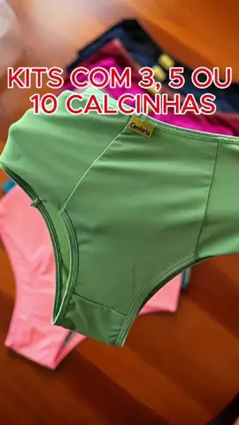 Kits com 3, 5 ou 10 calcinhas pala dupla #tendencia #viral #blackfriday #tiktokshopblackfridaybr #mulher 