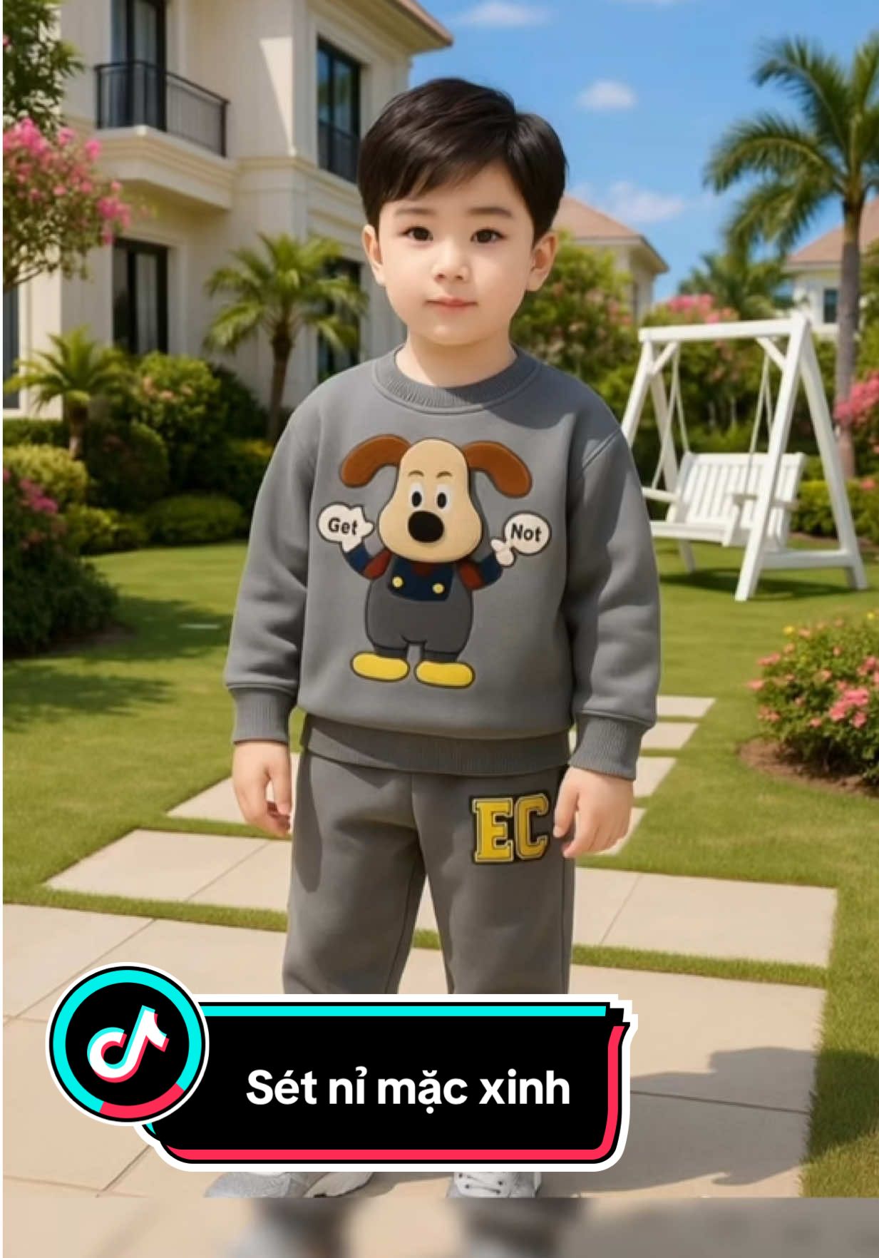 Sét nỉ mặc xinh#thoitrangtreem #dobochobe #setbobetraidep #setnichobe #xuhuong 