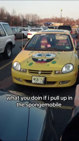 spunch car #spongebob #fyp 