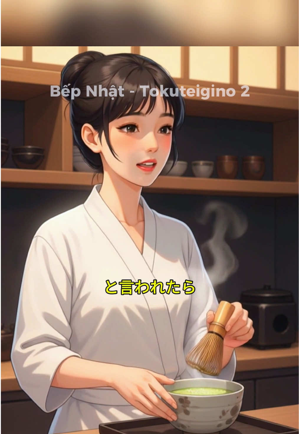 1 phút mỗi ngày luyện nghe cũng Bếp Nhật - Tokuteigino 2 nhé #bepnhattokuteigino2 #tokuteiginou #kynangdacdinh #tokuteigino2 #chebienthucphamnhatban 