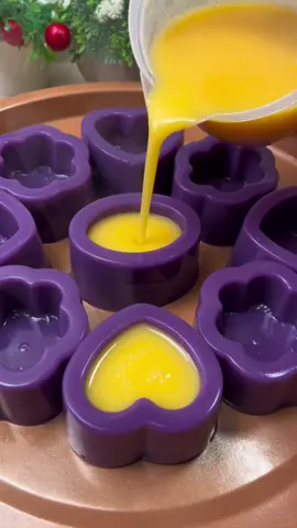 Olahan ubi ungu yang satu ini emang juara 😍 #dapurumidina #idejualan #jajanankekinian #olahanubiungu #pudingubiungu 