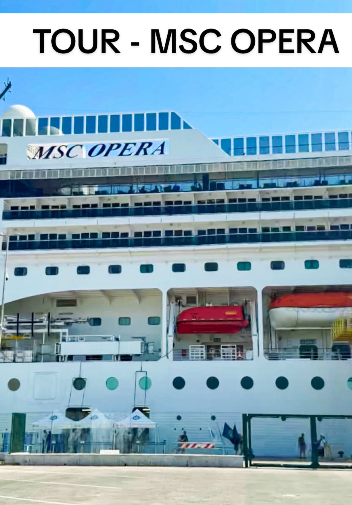 From calm to cruise 🛳️. 13 decks. 2,658 passengers. 1 unforgettable adventure aboard the MSC Opera. @MSC Cruises Official #msc #msccruises #msccruise #cruiseship #cruiselife 