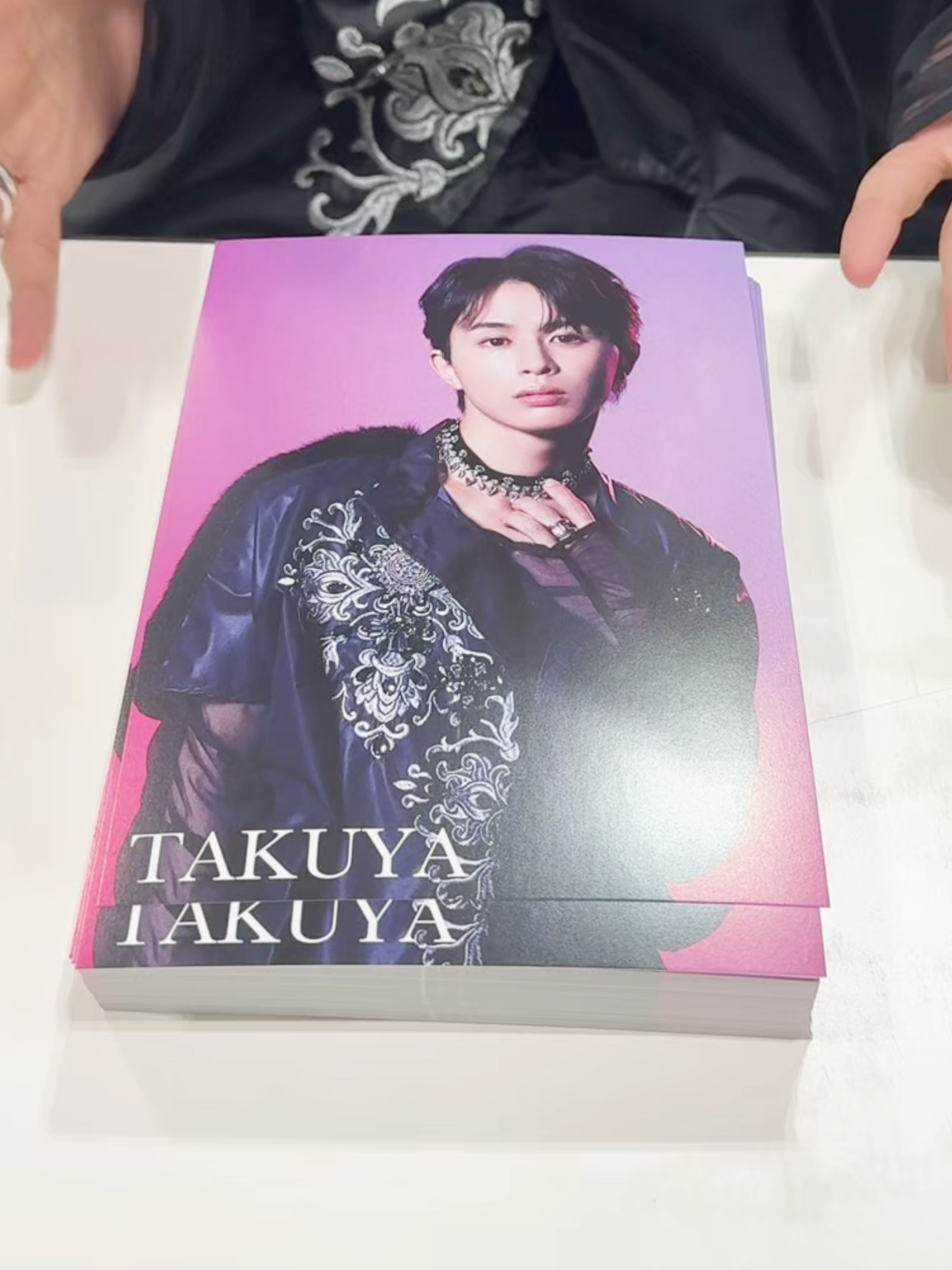 #タクヤ の特典会はこちらです💁🐈‍⬛ #超特急に九生あり #超特急_NINELIVES #超特急