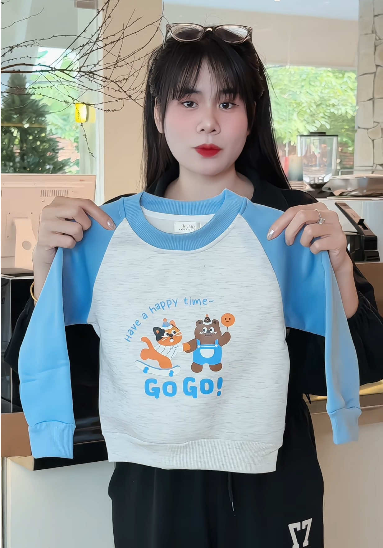 Áo nỉ lót lông #aoni #aonibong #aonibetrai 