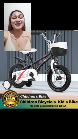 LUANDA children bicycle kids bike toddler little for kids learning bike 12/14. grabe ang ganda nito kaya order na. #kidsbike #bicycle #bike #fyp 